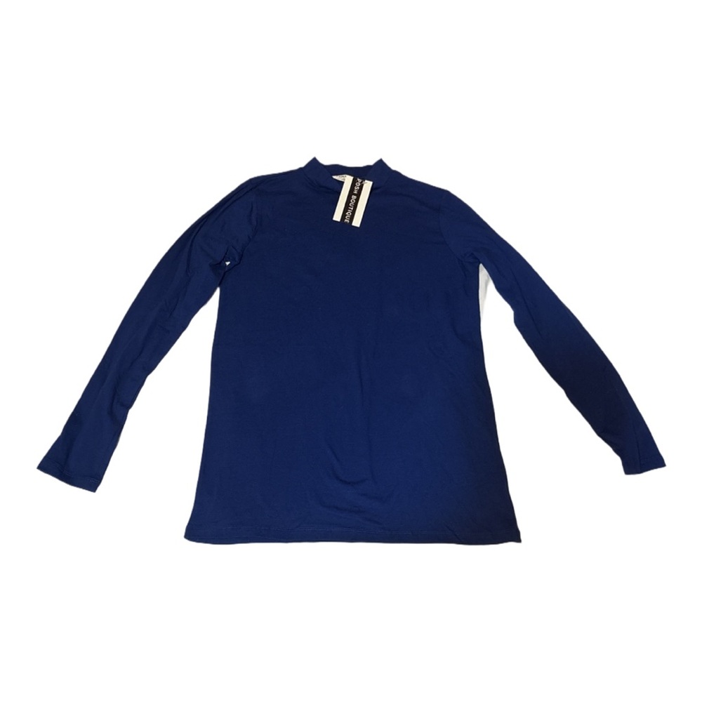 Zenana Outfitters Cobalt Blue Long Sleeve Tee